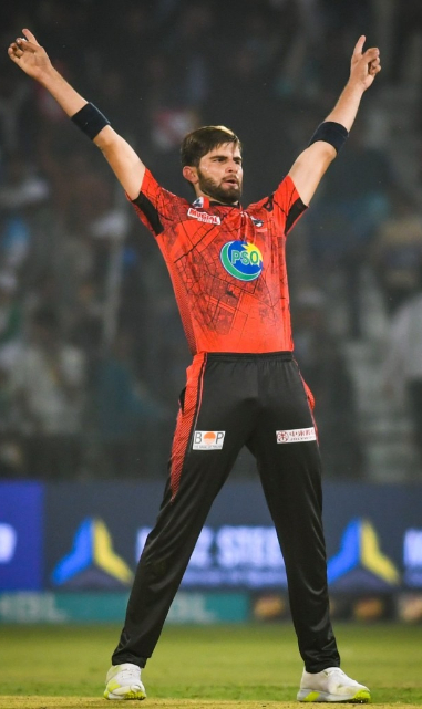 Shaheen bags a wicket